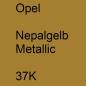 Preview: Opel, Nepalgelb Metallic, 37K.